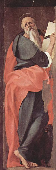 Jacopo Pontormo Hl. Johannes Evangelist, Fragment